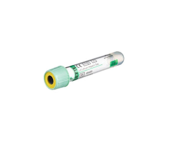 Vakuumrør Li-hep gel 5/3 ml lysegrønn kork