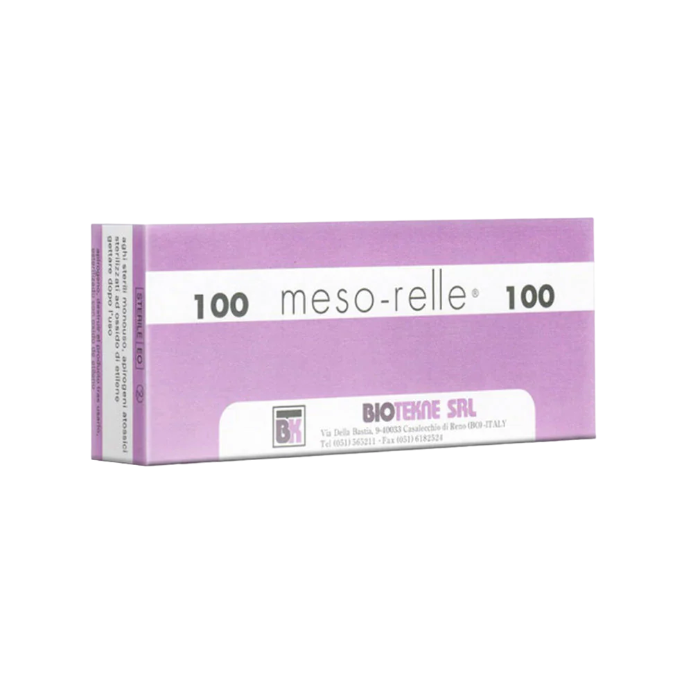 MESO-RELLE 30G 4MM NEEDLES 100ST