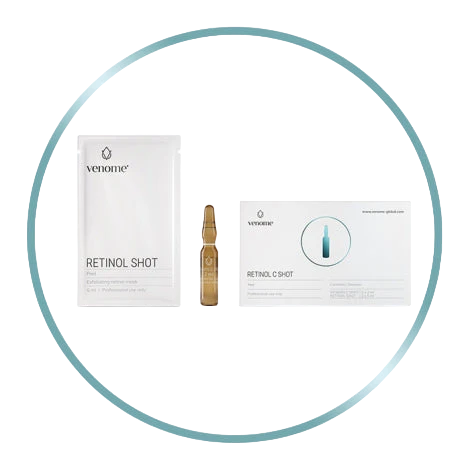VENOME RETINOL C SHOT 2X2 ML + 2X5 ML