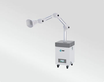 TBH Health Pro smoke extractor with pre-filter and HEPA particle filter. Without foot pedal