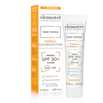 ELEMENTRE MINERAL SUN PROTECTION SPF50+ NON TINTED - 50ML