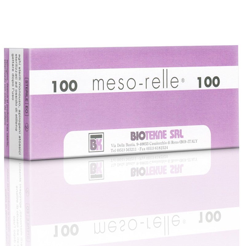 MESO-RELLE NEEDLES 30G 12MM (100 stk)