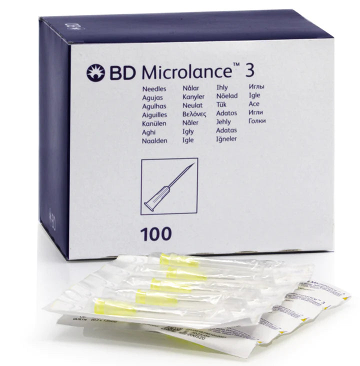 30G 13MM INJECTION NEEDLE BD MICROLANCE 100 pcs