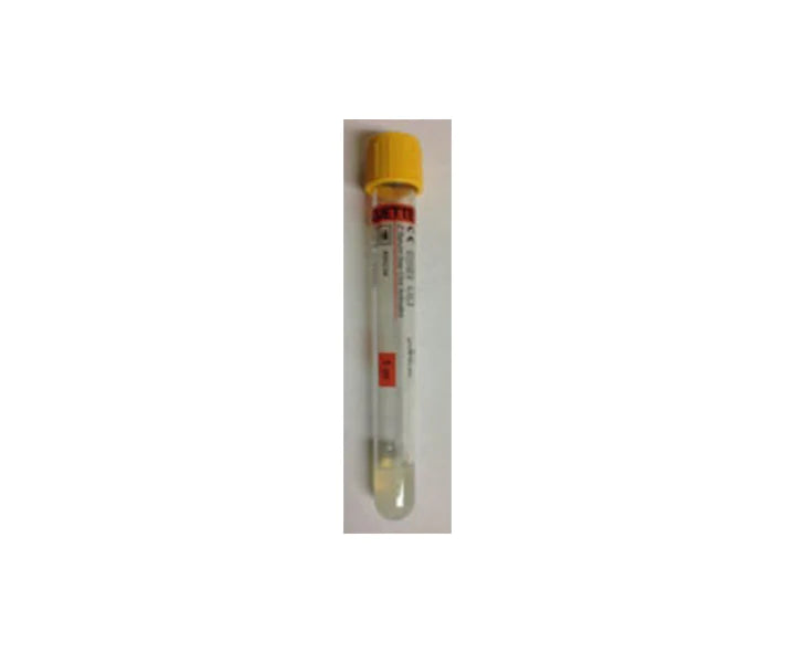Vakuumrør serumgel 5ml gul kork (Unilab-rør)