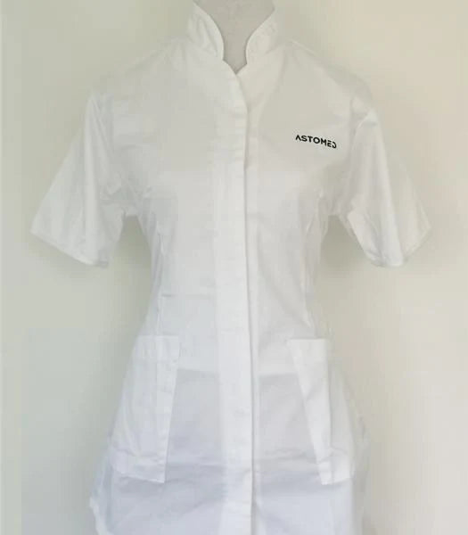 Behandlings uniform- Jakke - Dame hvit XL